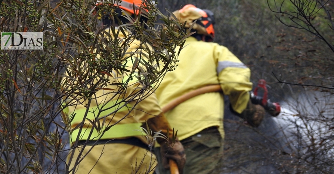 REPOR: El incendio en las cercanías de Alburquerque desde dentro