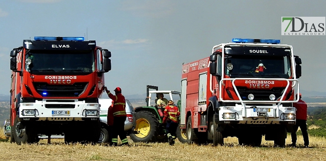 REPOR: Imágenes del incendio en La Raya