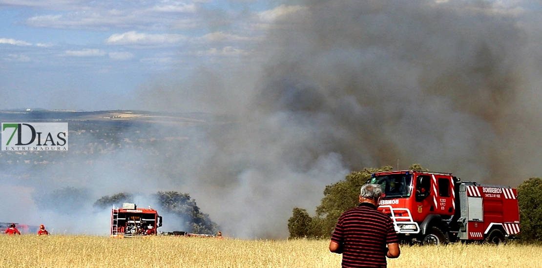 REPOR: Imágenes del incendio en La Raya