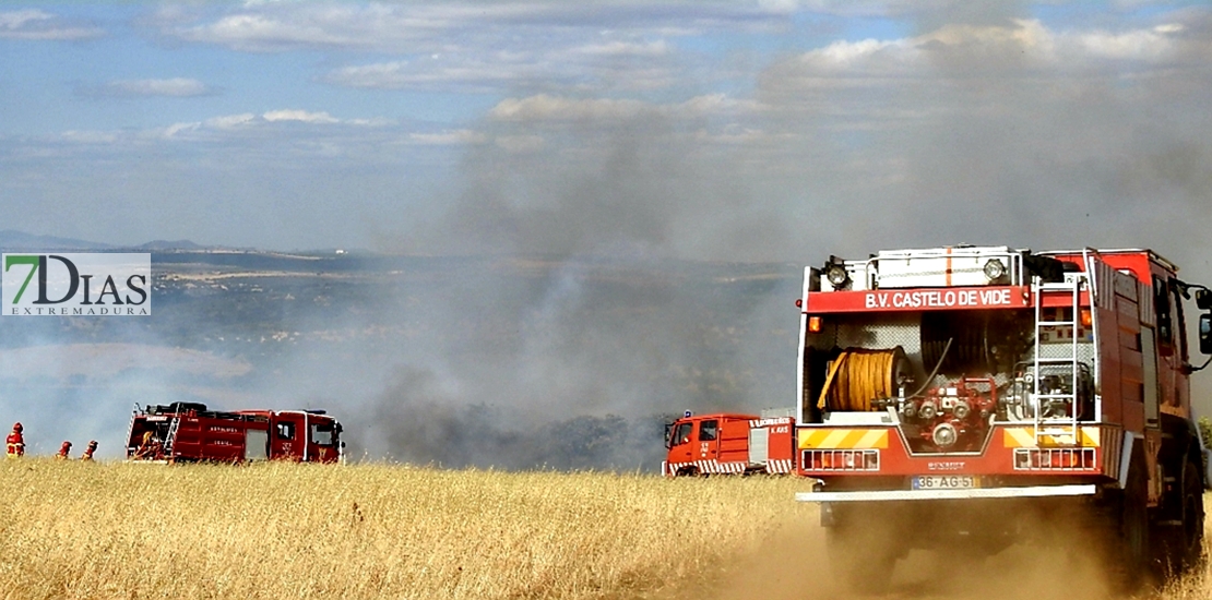 REPOR: Imágenes del incendio en La Raya