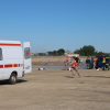 Simulacro de accidente aéreo en la base Talavera la Real