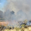 Incendio forestal en Balboa (Badajoz)