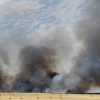 REPOR: Imágenes del incendio cercano a la Urb. Río Caya (Badajoz)