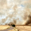 REPOR: Imágenes del incendio cercano a la Urb. Río Caya (Badajoz)