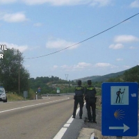 Detenido por masturbarse delante de mujeres en el Camino de Santiago