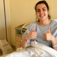 Paula Ginzo, del Al – Qázeres, operada con éxito de su lesión del pie
