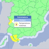Alerta amarilla por altas temperaturas en las Vegas del Guadiana