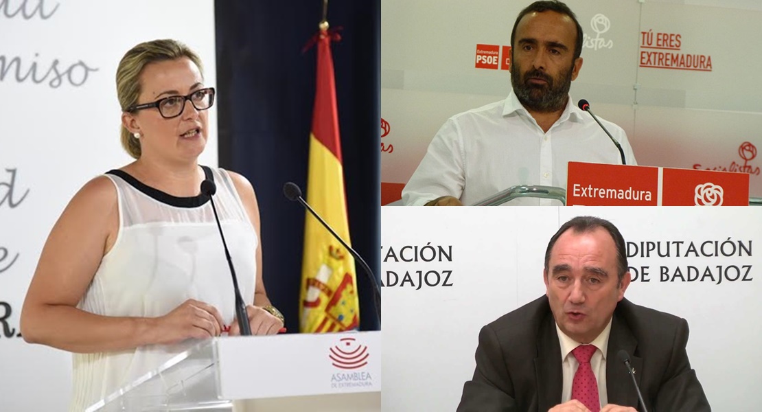 Blanca Martín, M.A. Morales y Valentín Cortés, propuesta del PSOE para la Mesa