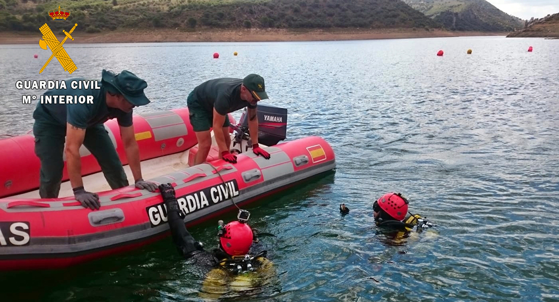 Localizan al hombre que desapareció en el embalse de Cíjara