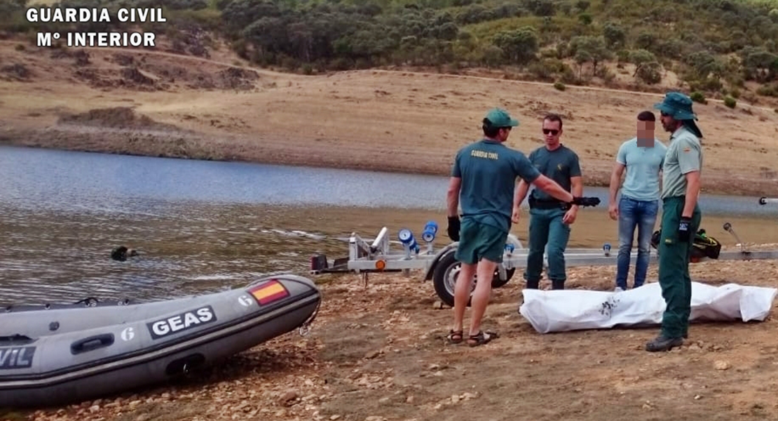 Localizan al hombre que desapareció en el embalse de Cíjara