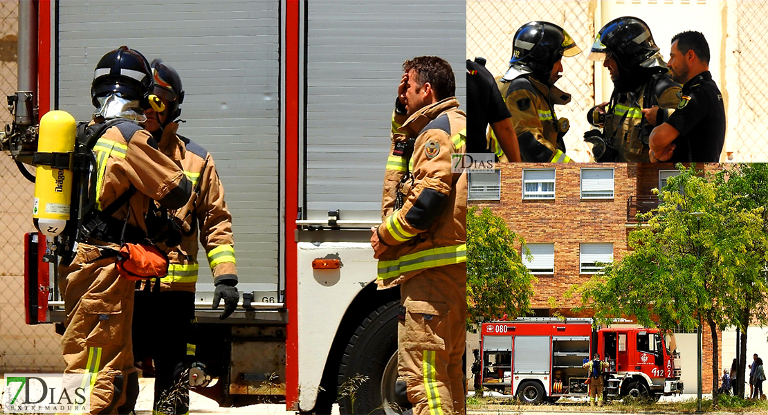 Incendio en una vivienda de la Ronda Norte