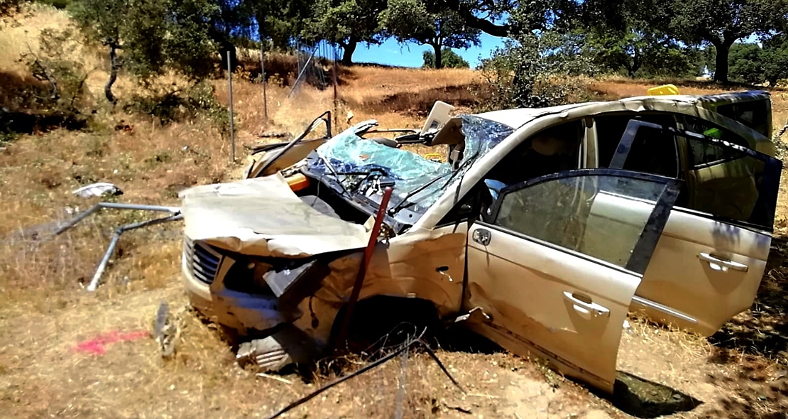 Una mujer en estado crítico tras accidentarse en Zafra