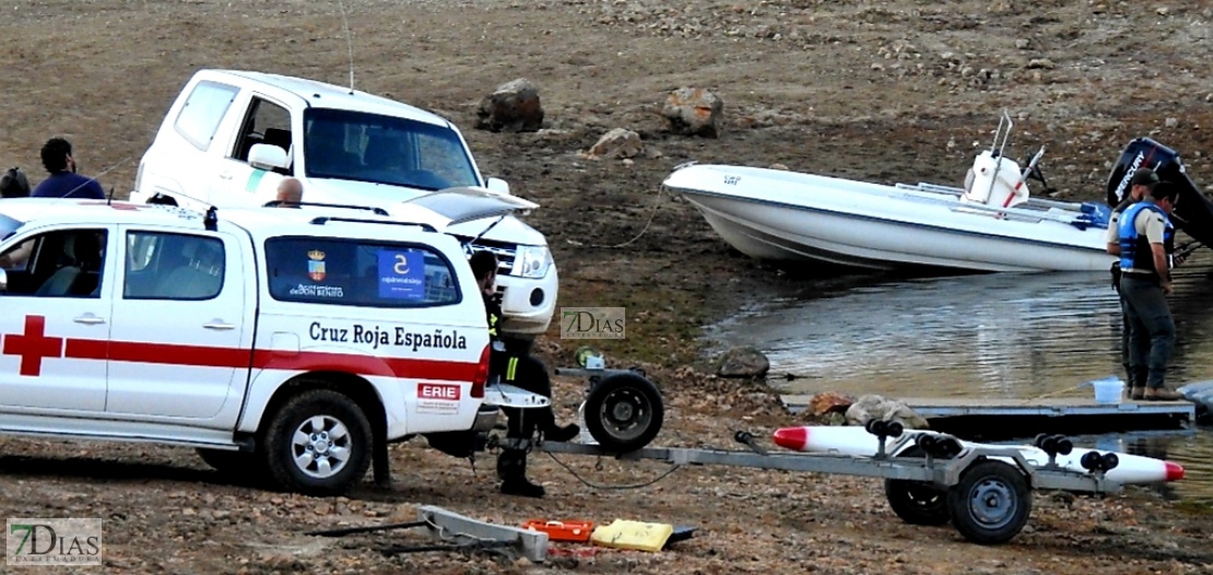 REPOR - Imágenes de la búsqueda del hombre desaparecido en el embalse del Cíjara