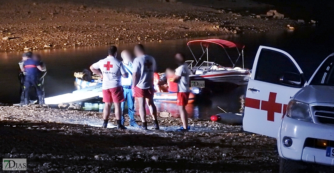 Continúa la búsqueda del hombre que cayó al embalse de Cíjara