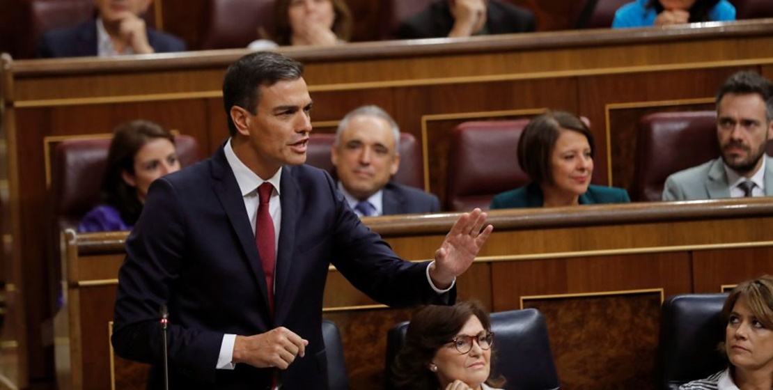 El Congreso rechaza la investidura de Sánchez en la primera votación