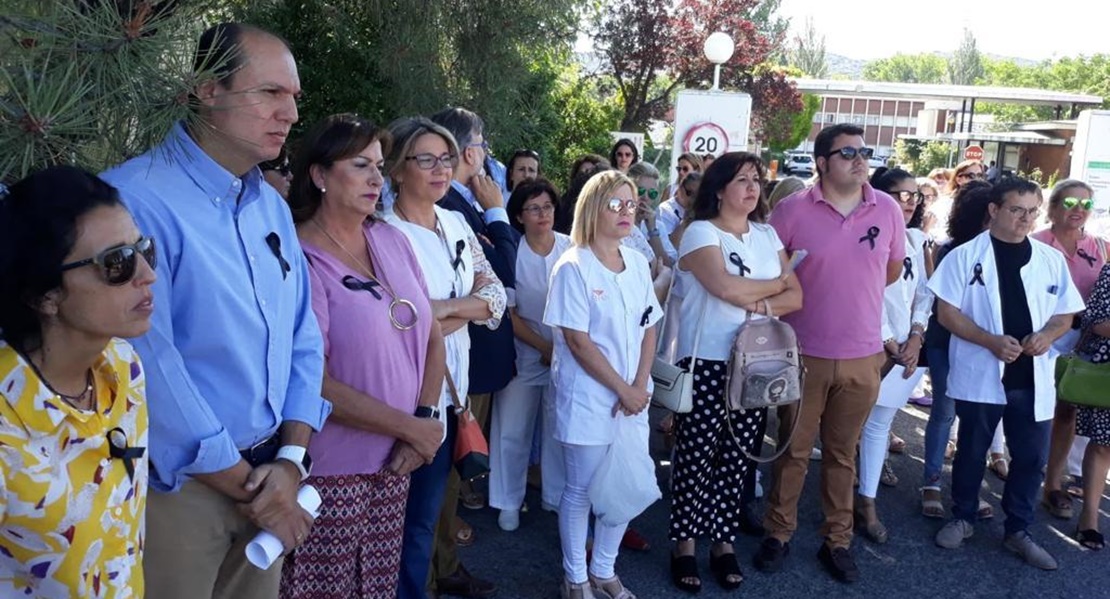 Trabajadores del centro sociosanitario de Plasencia en pie de guerra