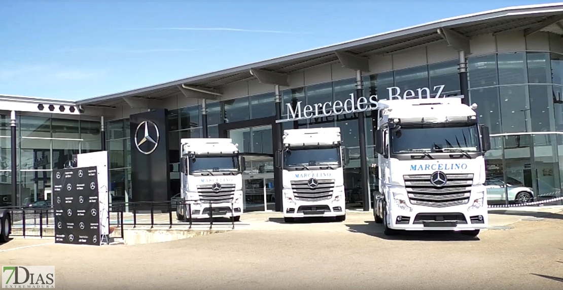 Tránsitos Suroeste se hace con una flota de camiones Mercedes Benz