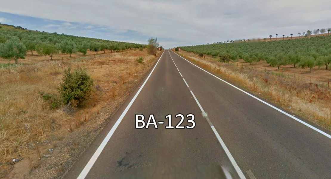 Corte de tráfico en la carretera BA-123