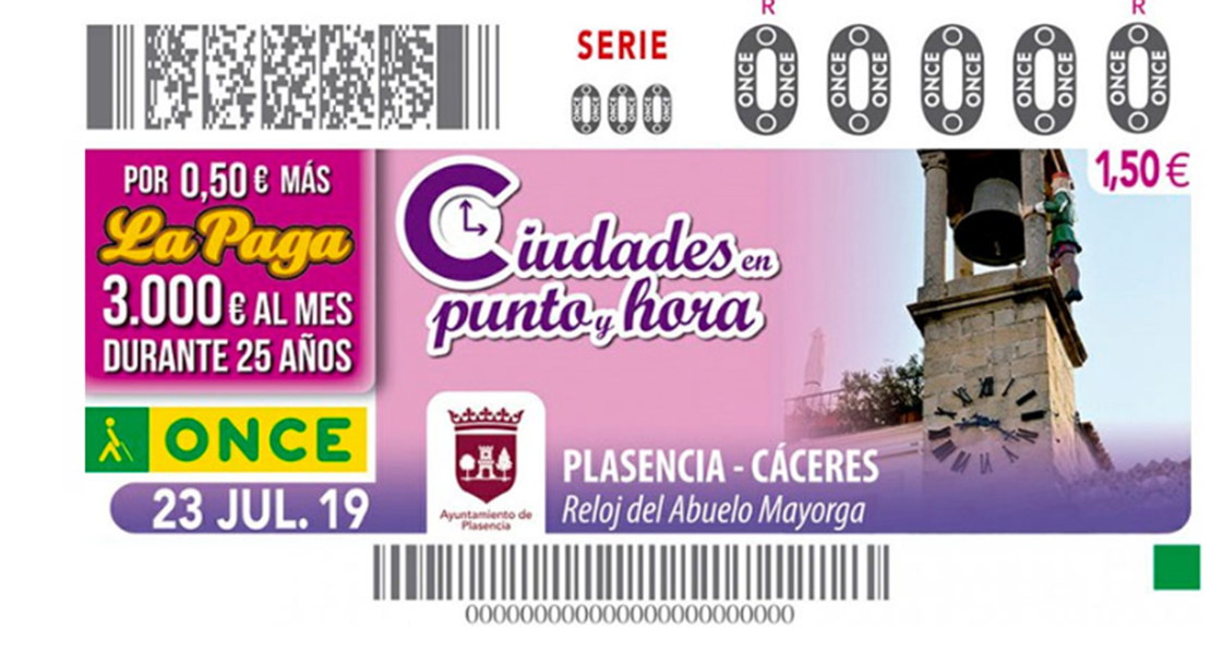 El Reloj del Abuelo Mayorga, protagonista del cupón de la ONCE