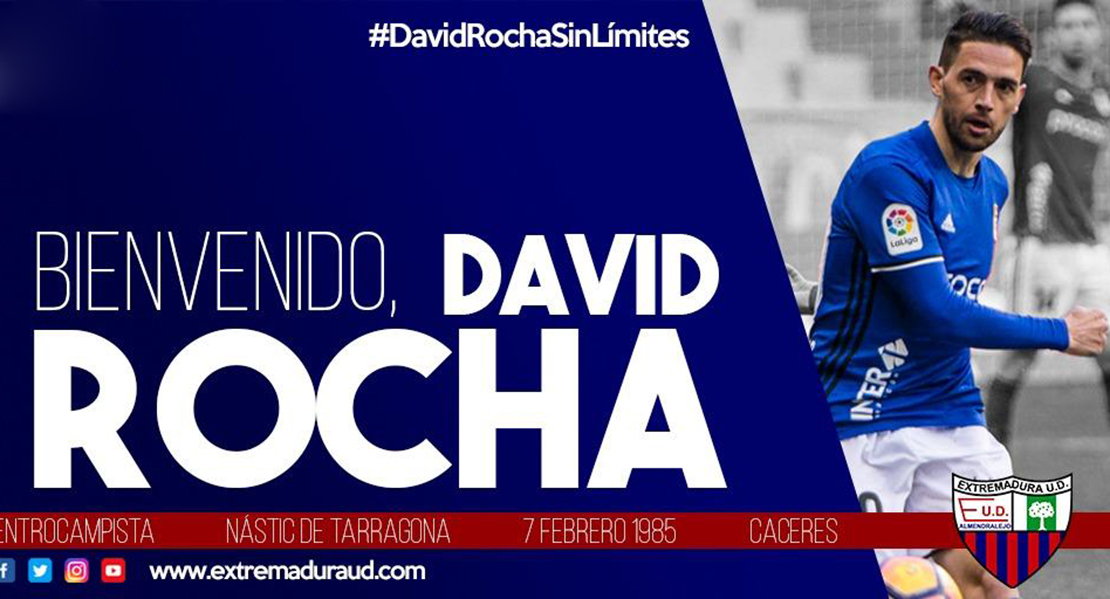 David Rocha se convierte en el segundo fichaje del Extremadura UD