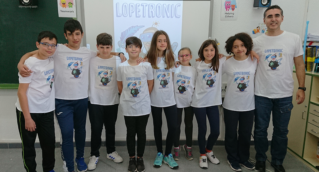 Un colegio extremeño viaja a China para representar a España en el Mundial de Robótica