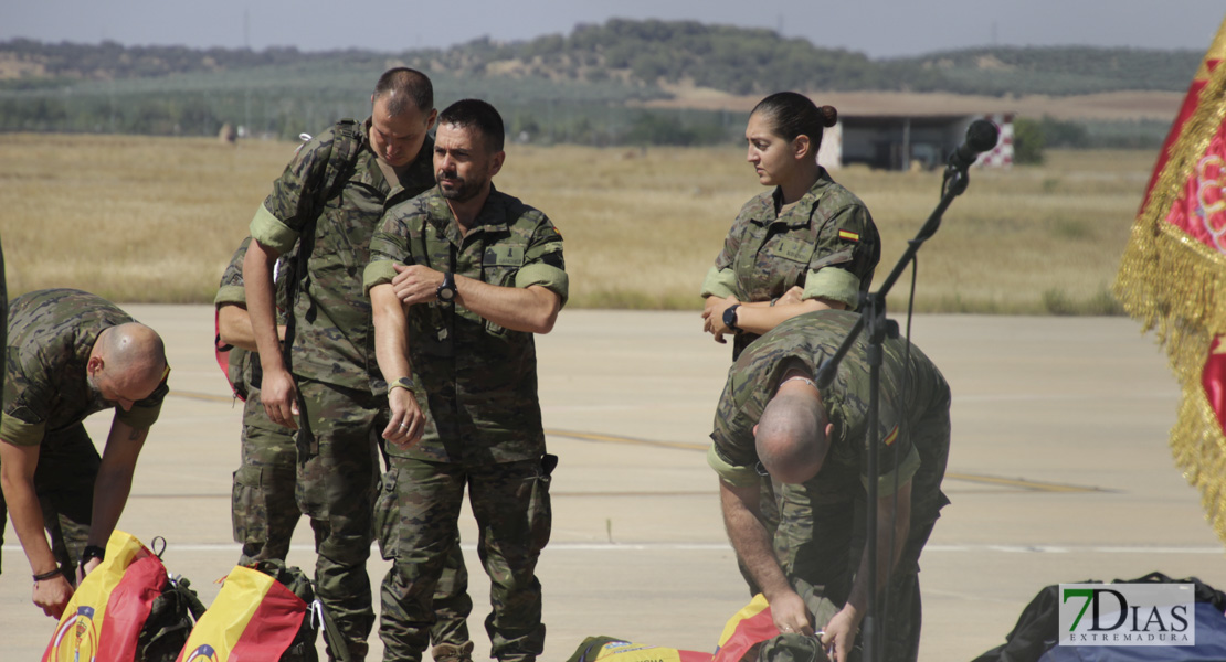 Imágenes del primer contingente que viaja a Letonia