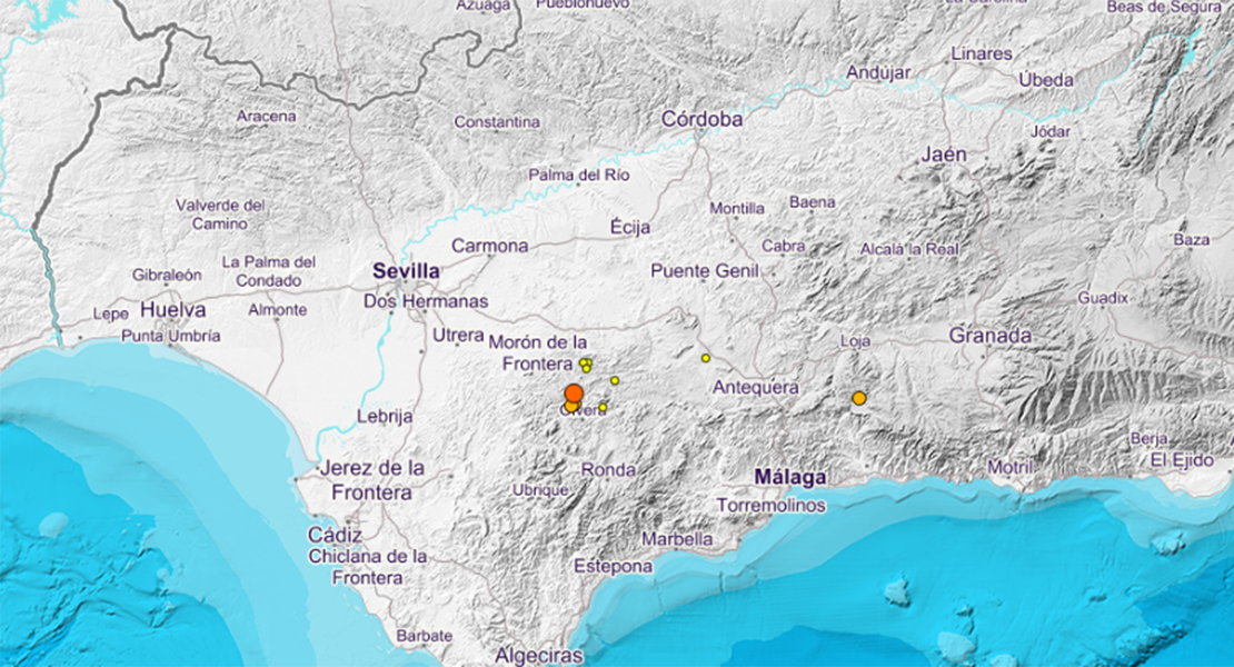 Ligero terremoto de 3.5 en la provincia de Sevilla