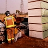 Rápida actuación de los Bomberos en un incendio en Badajoz