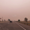 IMÁGENES Y VÍDEO - Un incendio en Portugal llena de humo el cielo extremeño