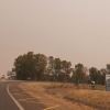 IMÁGENES Y VÍDEO - Un incendio en Portugal llena de humo el cielo extremeño