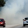 Incendio en la Ronda Norte de Badajoz