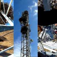 Complicado rescate en altura para los bomberos del CPEI