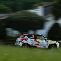 Buena actuación del extremeño Colorado en el Rallye de Ferrol