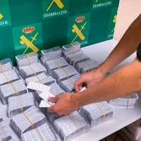 La Guardia Civil detiene a tres personas que poseían 18.000 pastillas de ‘Rivotril’