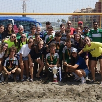 Extremadura se proclama subcampeona de España de fútbol playa