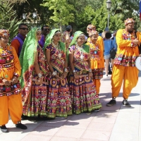 Imágenes del desfile del Festival Folklórico Internacional I