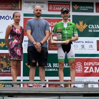 Jiménez, del Bicicletas Rodríguez Extremadura, gana la 5ª etapa de la Vuelta a Zamora