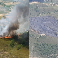 Controlado el incendio de Torrecilla de los Ángeles que ha calcinado 12 hectáreas