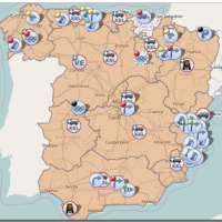 Activadas varias alertas de la DGT en Extremadura