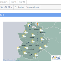 Fin de semana con tormentas y posible granizo en el norte de Extremadura