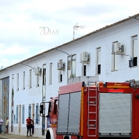 Un incendio calcina una vivienda en Olivenza