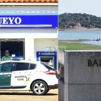 Aparece sumergido el coche utilizado en el atraco de Villafranco
