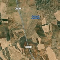 Un herido grave en un accidente de moto en Montijo