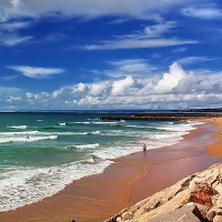 Las playas de Caparica cierran por vacaciones