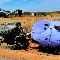 Accidente de tráfico en Tierra de Barros