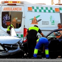 Accidente de tráfico en el polígono El Nevero