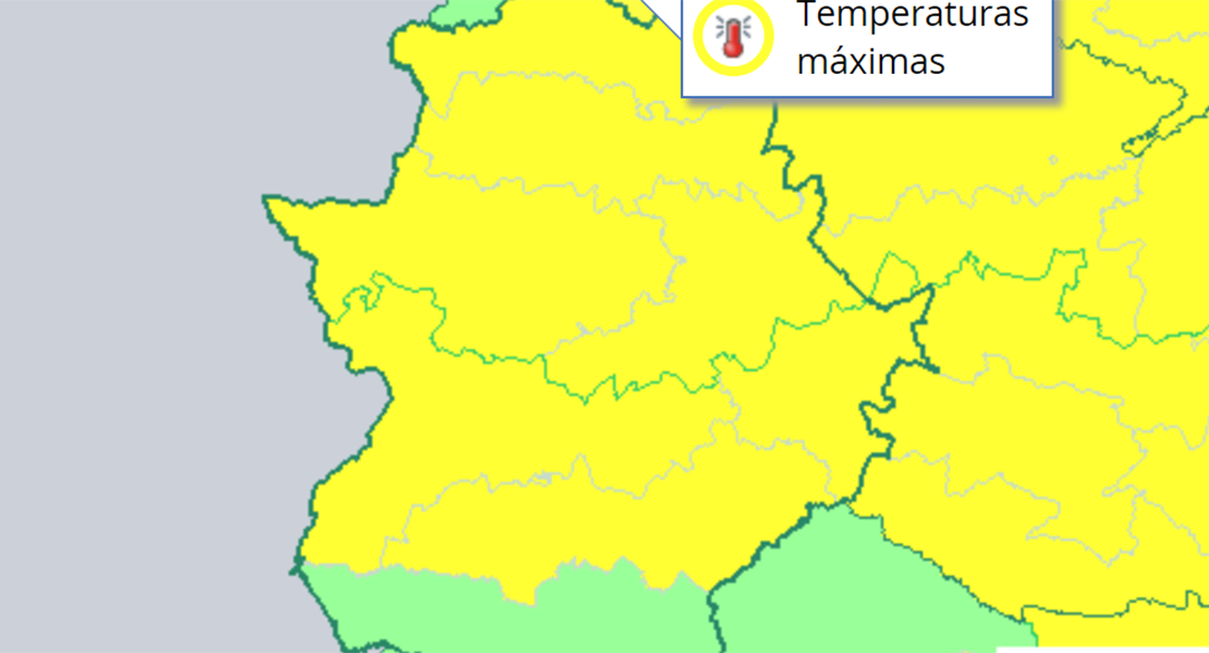 Vuelve la alerta amarilla a toda Extremadura