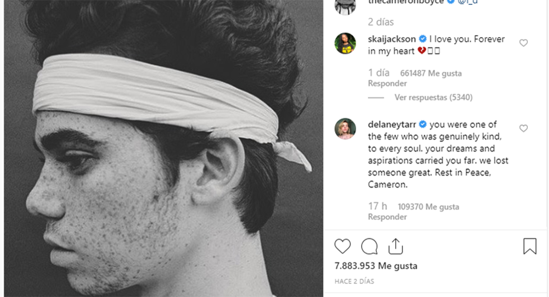 Muere Cameron Boyce, la joven estrella de Disney