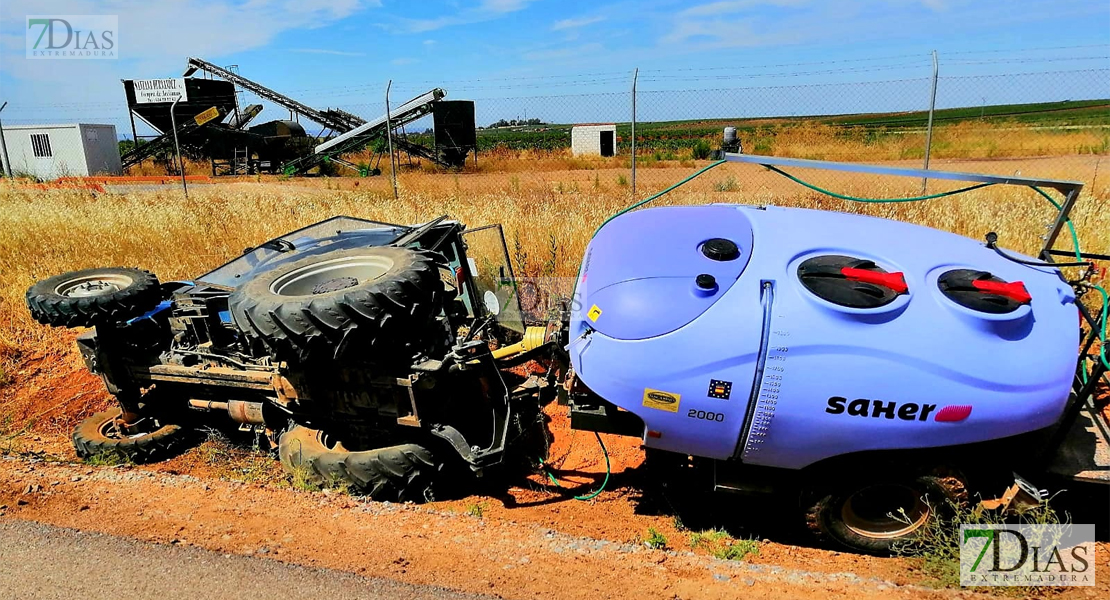 Accidente de tráfico en Tierra de Barros