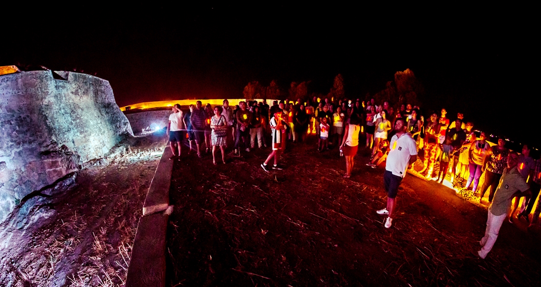 Los pacenses podrán ver las Perseidas desde el Fuerte de San Cristóbal